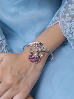 Shaya by CaratLane - Hana In 925 Silver Adjustable Bracelet