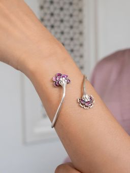 Shaya by CaratLane - Povo Flexi In 925 Silver Adjustable Bracelet