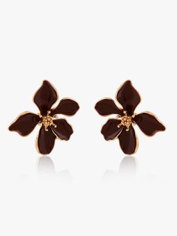 Kazo - Flora Stud Drop Earrings
