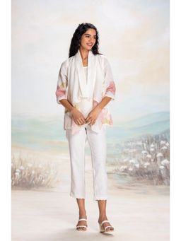 Kaveri - Pink Bubble Flower Zoro Co-Ord (Set of 2)