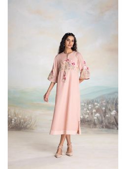 Kaveri - Pink Meet Me In The Meadow Dress