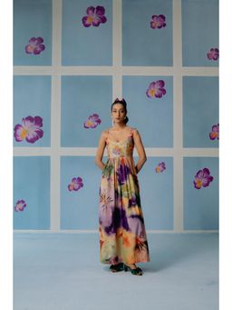 Uri by Mrunalini Rao - Orange Jane Maxi Dress