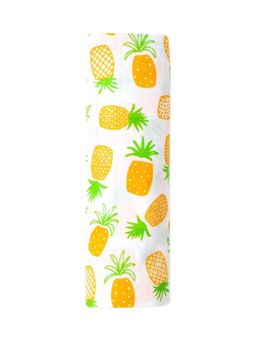 The Mom Store - Baby Swaddle Wrap- Fruity Pineapple