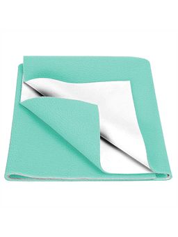 Baby Moo - Plain Changeable Dry Sheet Water-resistant Bed Protector - Turquoise