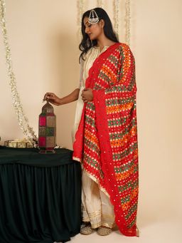 Teejh - Varnika Phulkari Dupatta
