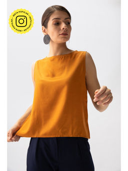 Saltpetre - Women Modal Mustard Shell Top