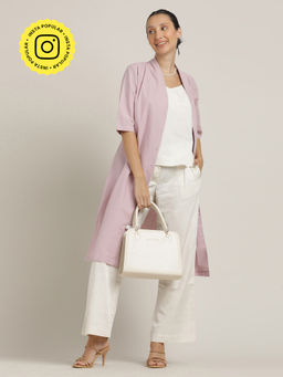 Saltpetre - Women Lavender Solid Co-Ord (Set of 3)