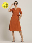Orange color option, Currently selected
