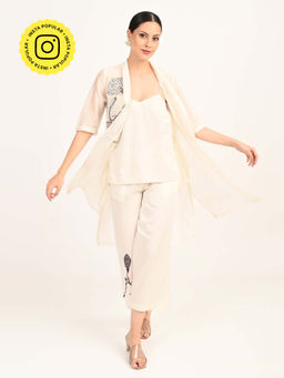 Saltpetre - Womens Cream Co-Ord Set