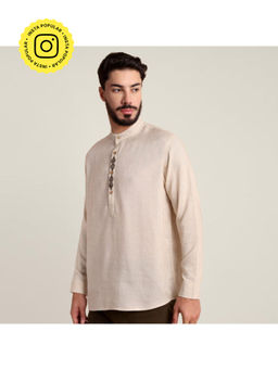 Saltpetre - Solora Limited Edition Mandarin Collar Half Placket Shirt