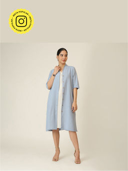 Saltpetre - Blue Dakota Long Shirt Jacket