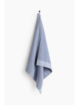 H&M - Blue Cotton Terry Bath Towel