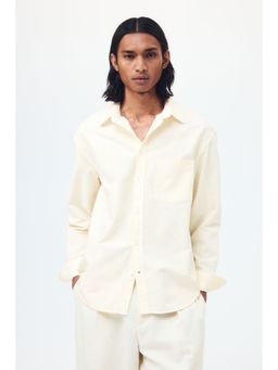H&M - Men Yellow Regular Fit Oxford Shirt