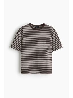 H&M - Men Brown Regular Fit T-Shirt