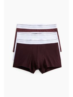 H&M - Men 3-Pack Short Trunks With Lycra