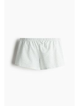 H&M - Women White Jersey Pull-On Shorts