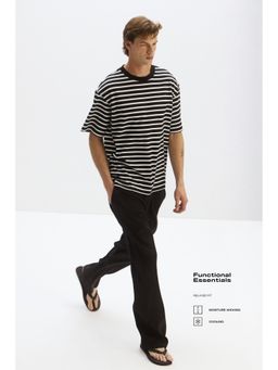 H&M MOVE - Men Black Cooling Relaxed Fit T-Shirt