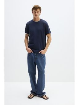 H&M - MOVE Men Blue Cooling Regular Fit T-Shirt