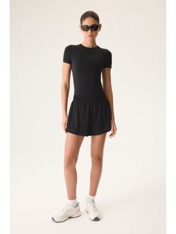 H&M MOVE - Women Black Double-layered sports shorts