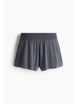 H&M MOVE - Women Grey Double-layered sports shorts