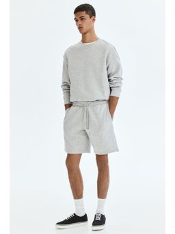 H&M - Men Grey Regular Fit Shorts