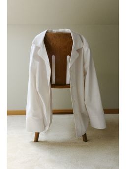 H&M - Women Beige Oxford pyjamas and Shirt