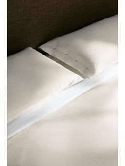 H&M - Beige 2-Pack Cotton Pillowcases