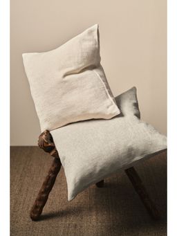 H&M - White Chenille Cushion Cover