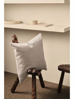 H&M - Beige Chenille Cushion Cover