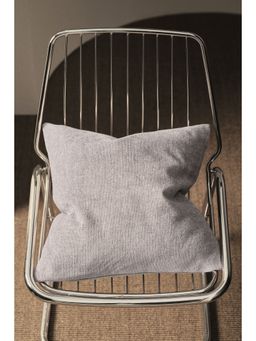 H&M - Grey Chenille Cushion Cover