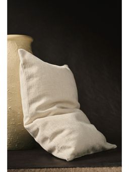 H&M - White Chenille Cushion Cover