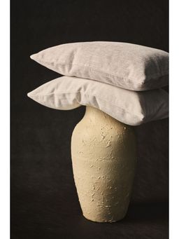 H&M - Beige Chenille Cushion Cover
