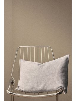 H&M - Grey Chenille Cushion Cover