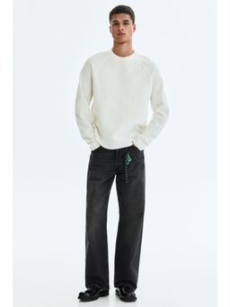 H&M - Men Black Loose Jeans