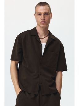 H&M - Men Green Relaxed Fit Resort Shirt