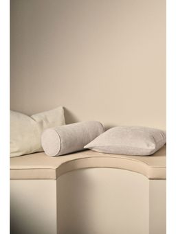 H&M - Beige Chenille Bolster
