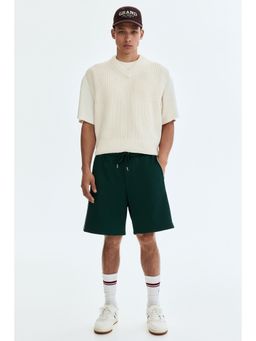 H&M - Men Green Relaxed Fit Shorts