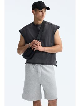 H&M - Men Grey Oversized Fit Boxy Vest Top