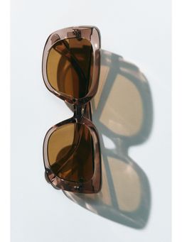 H&M - Women Pink Square Sunglasses