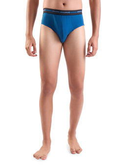 Park Avenue - Men Pure Cotton Solid Dark Blue Brief