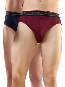 Park Avenue - Men Pure Cotton Solid Multi Coloured Briefs
