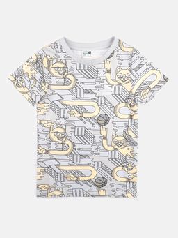 Puma - X1der Character Boys Yellow T-Shirt