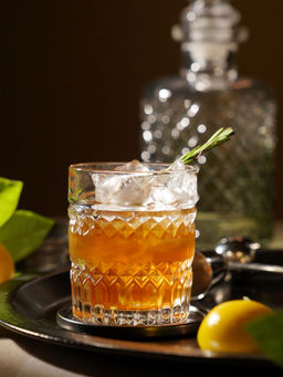 Pure Home + Living - Clear Cut Whiskey Glass