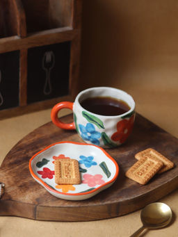 WEAVING HOMES - Brightday Mug & Handmade Dessert Plate (Set Of 2)