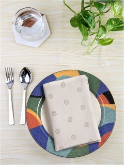 BLANC9 - Swirl Table Napkins (Pack of 6)