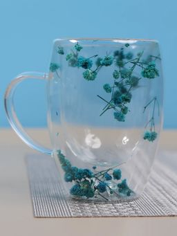 Smokey Cocktail - Springbloom Insulated Tea Mug - Green
