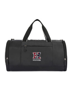 Tommy Hilfiger - Unisex Acoma Black Duffel Gym Bag