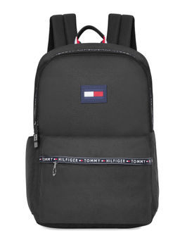 Tommy Hilfiger - Unisex Joplin Polyester 14 Inch Black Laptop Backpack