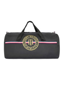 Tommy Hilfiger - Unisex Rockford Black Duffel Gym Bag