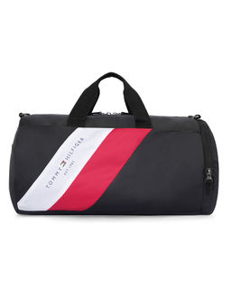 Tommy Hilfiger - Unisex Totowa Black Duffel Gym Bag